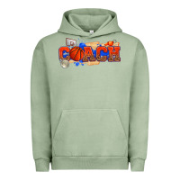Pigment Oil Green basketball coach Urban Hoodie - texasbilliewilder