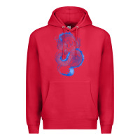 Cardinal blue dragon Premium Hoodie - RanaPortraitStore