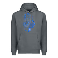 Rock blue dragon Premium Hoodie - RanaPortraitStore