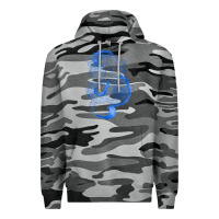 Slate Camo blue dragon Premium Hoodie - RanaPortraitStore