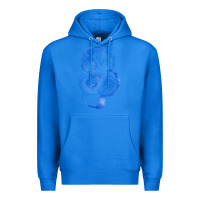 True Royal blue dragon Premium Hoodie - RanaPortraitStore