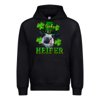 Black Lucky heifer Urban Hoodie - RanaPortraitStore