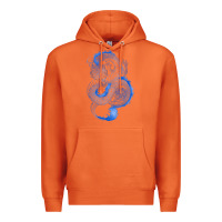 Carrot blue dragon Premium Hoodie - RanaPortraitStore