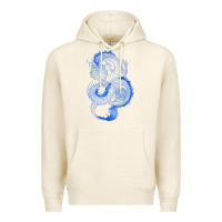 Tofu blue dragon Premium Hoodie - RanaPortraitStore