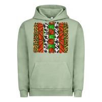 Pigment Oil Green basketball brush strokes Urban Hoodie - texasbilliewilder