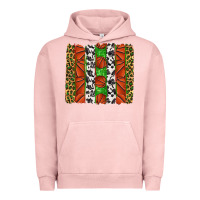 Pigment Salmon basketball brush strokes Urban Hoodie - texasbilliewilder
