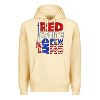Pina Colada red white and pew pew pew Premium Hoodie - texasbilliewilder