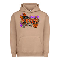 Pigment Burro little sister biggest fan basketball Urban Hoodie - Zillion Design Studio