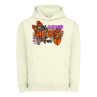 Pigment Pistachio little sister biggest fan basketball Urban Hoodie - Zillion Design Studio