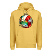Antique Gold christmas  volleyball Premium Hoodie - Zillion Design Studio