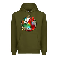 Army Green christmas  volleyball Premium Hoodie - Zillion Design Studio