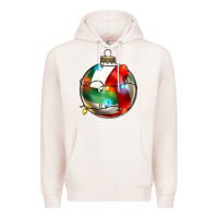 Pale Pink christmas  volleyball Premium Hoodie - Zillion Design Studio