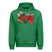 Emerald little sister biggest fan baseball Urban Hoodie - Zillion Design Studio