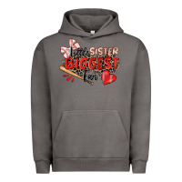 Pigment Tornado little sister biggest fan baseball Urban Hoodie - Zillion Design Studio
