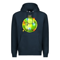 Navy christmas  tennis Premium Hoodie - Zillion Design Studio
