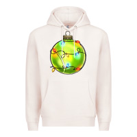 Pale Pink christmas  tennis Premium Hoodie - Zillion Design Studio