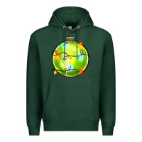 Sports Green christmas  tennis Premium Hoodie - Zillion Design Studio