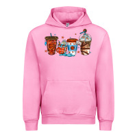 Fuchsia Pink basketball coffee cups Urban Hoodie - texasbilliewilder