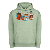Pigment Oil Green basketball coffee cups Urban Hoodie - texasbilliewilder