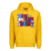 Lemon red white boozy billie wilder Premium Hoodie - texasbilliewilder