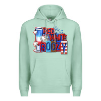 Seafoam red white boozy billie wilder Premium Hoodie - texasbilliewilder