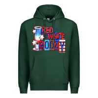Sports Green red white boozy billie wilder Premium Hoodie - texasbilliewilder