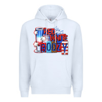 White red white boozy billie wilder Premium Hoodie - texasbilliewilder