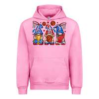 Fuchsia Pink basketball gnome Urban Hoodie - texasbilliewilder