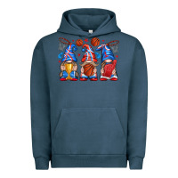 Pigment Midnight Navy basketball gnome Urban Hoodie - texasbilliewilder