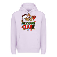 Lilac you serious clark Premium Hoodie - Zillion Design Studio