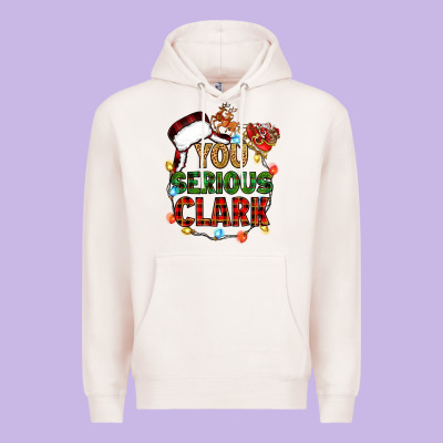 You Serious Clark Premium Hoodie Designed By Zillion Design Studio