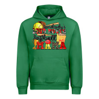 Emerald somebody's loud mouth softball mama Urban Hoodie - Zillion Design Studio