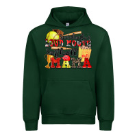 Forest Green somebody's loud mouth softball mama Urban Hoodie - Zillion Design Studio