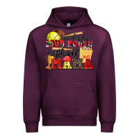 Mauve Wine somebody's loud mouth softball mama Urban Hoodie - Zillion Design Studio