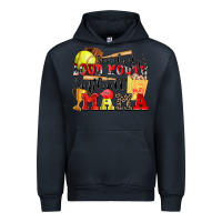 Navy somebody's loud mouth softball mama Urban Hoodie - Zillion Design Studio