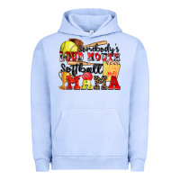 Pigment Grape Ice somebody's loud mouth softball mama Urban Hoodie - Zillion Design Studio