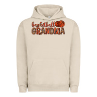 Pigment French Oak basketball grandma with leopard Urban Hoodie - texasbilliewilder
