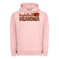 Pigment Salmon basketball grandma with leopard Urban Hoodie - texasbilliewilder