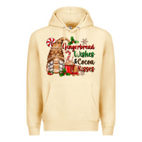 Pina Colada gingerbread wishes and cocoa kisses Premium Hoodie - Zillion Design Studio
