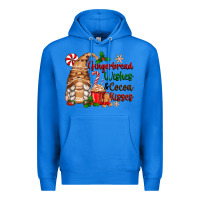 True Royal gingerbread wishes and cocoa kisses Premium Hoodie - Zillion Design Studio