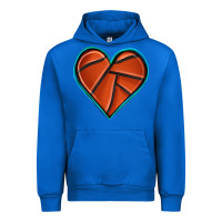 Cobalt basketball heart Urban Hoodie - texasbilliewilder