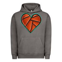 Pigment Tornado basketball heart Urban Hoodie - texasbilliewilder