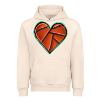 Sandshell basketball heart Urban Hoodie - texasbilliewilder