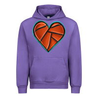 Tulip basketball heart Urban Hoodie - texasbilliewilder