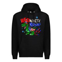 Black red white rawr billie wilder Premium Hoodie - texasbilliewilder