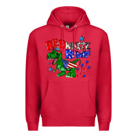 Cardinal red white rawr billie wilder Premium Hoodie - texasbilliewilder