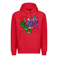 Red red white rawr billie wilder Premium Hoodie - texasbilliewilder