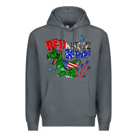 Rock red white rawr billie wilder Premium Hoodie - texasbilliewilder