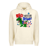 Sandshell red white rawr billie wilder Premium Hoodie - texasbilliewilder