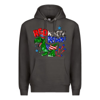 Smoke red white rawr billie wilder Premium Hoodie - texasbilliewilder